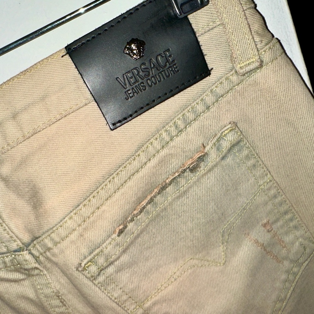 Lady Versace distressed Bootcut Jean Sz.28 Waist 29 length